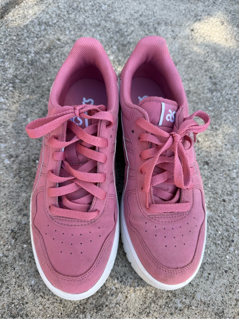 ASICS Women's Rose Pink Low-Top Sneakers